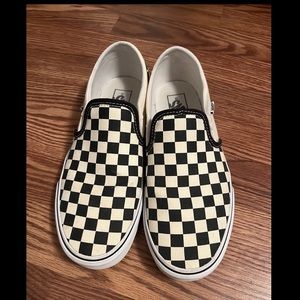 Checkered Slip-On Vans